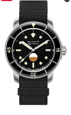 Review Replica Blancpain Fifty Fathoms for Hodinkee 5008 11B30 NABA Watch - Click Image to Close